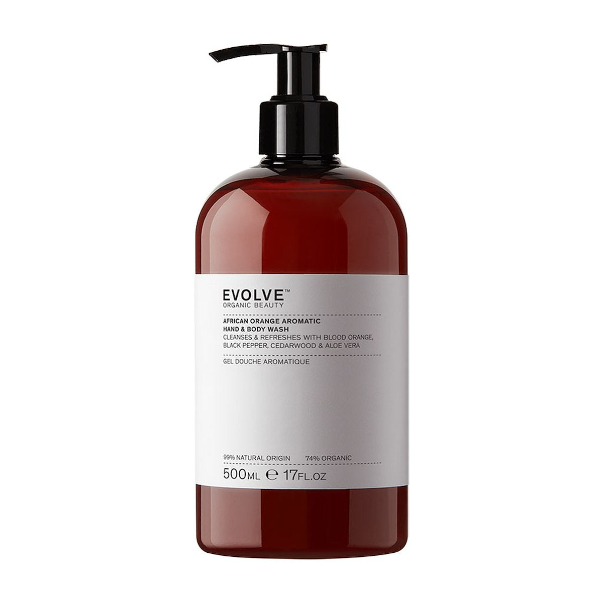 Evolve African Orange Aromatic Hand & Body Wash