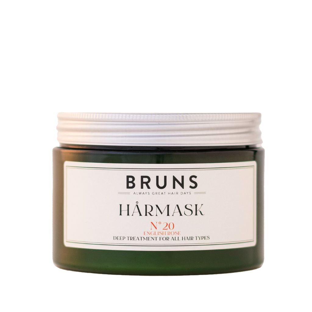 BRUNS Hårmask Nº20 - English Rose, 350 ml
