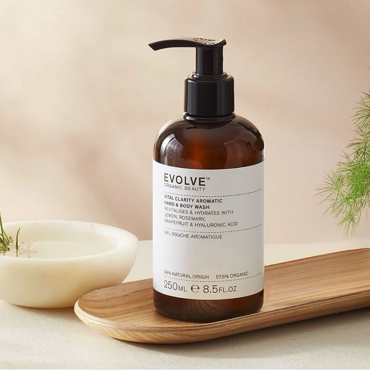 Evolve Vital Clarity Aromatic Hand & Body Wash 250 ml