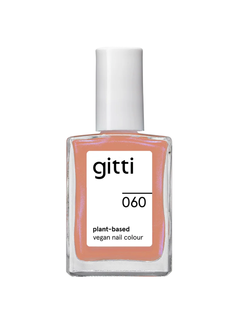 Gitti Nail Polish 060 - Sheer Apricot Glimmer