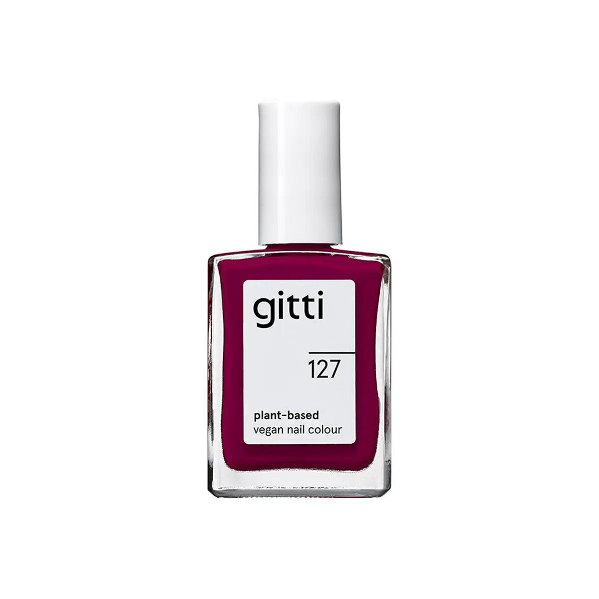 Gitti Nail Polish 127 - Red Plum