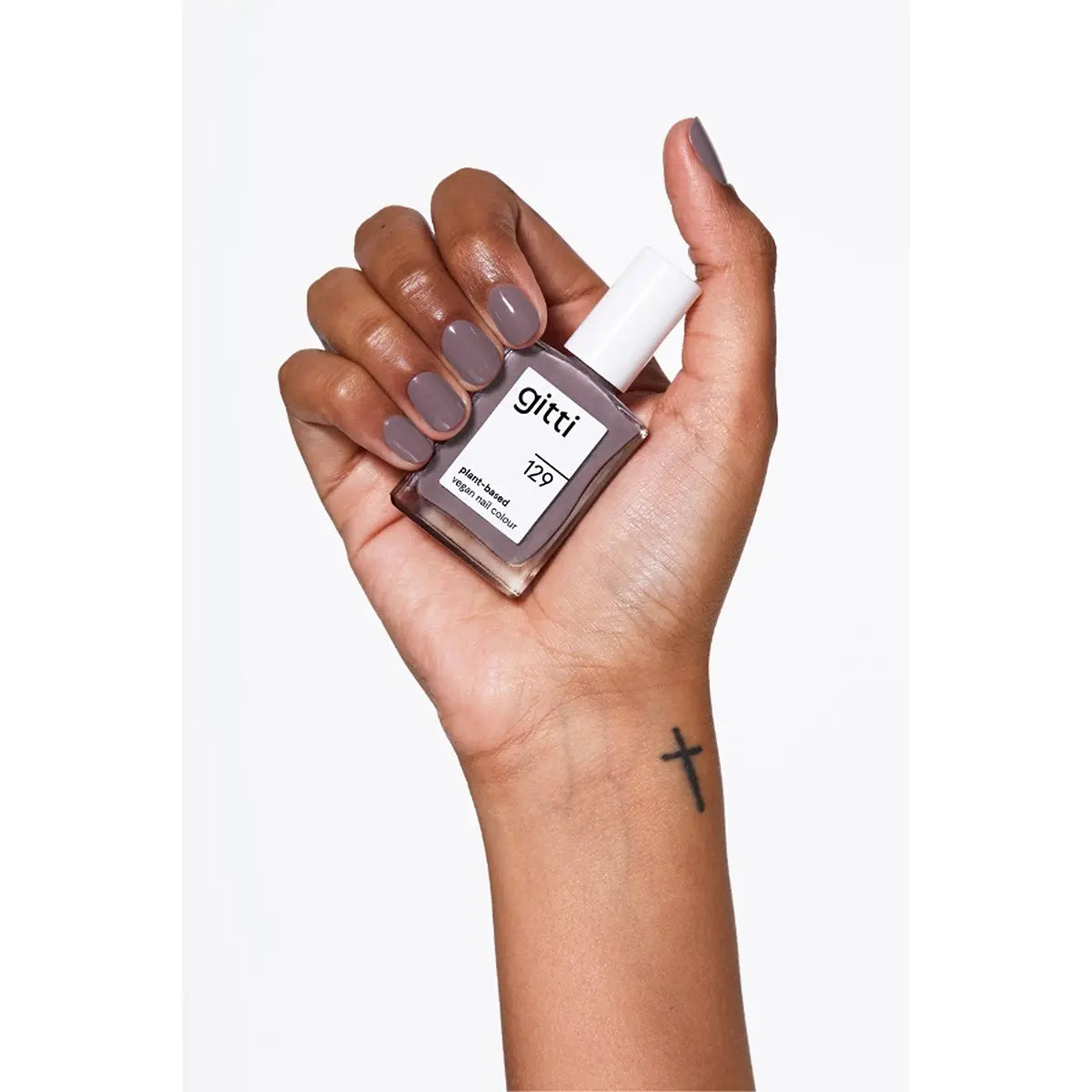 Gitti Nail Polish 129 - Purple Grey