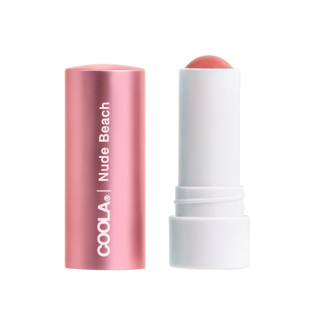 COOLA Mineral Liplux Tinted Lip Balm SPF 30 – Nude Beach – produktbild