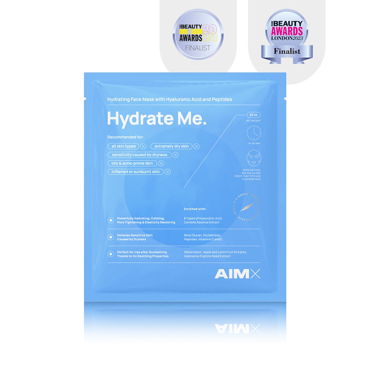 AIMX "Hydrate Me“ moisturizing Face Mask
