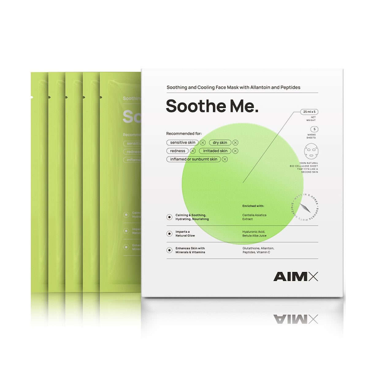 AIMX "Soothe Me“ soothing Face Mask