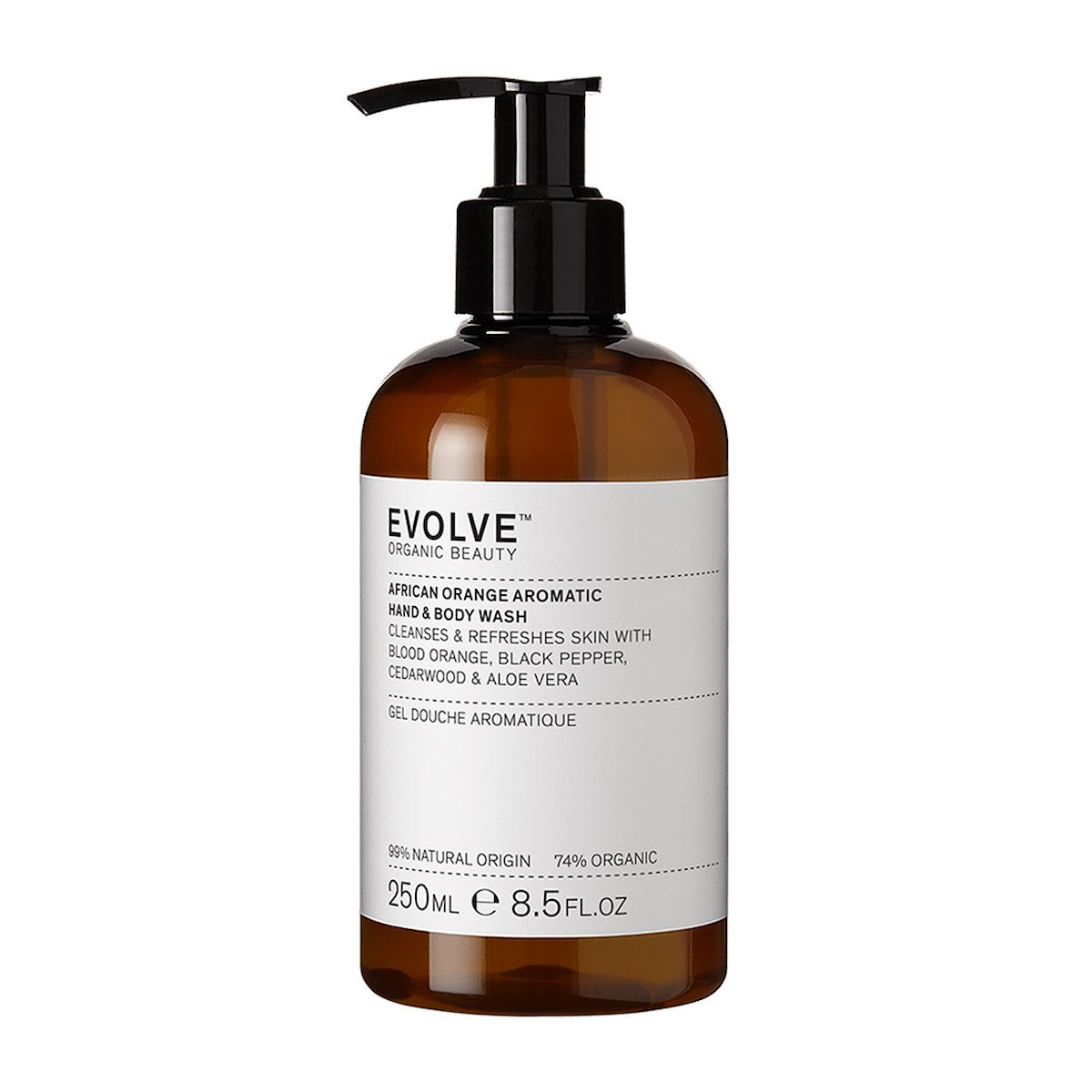 Evolve African Orange Aromatic Hand &amp; Body Wash