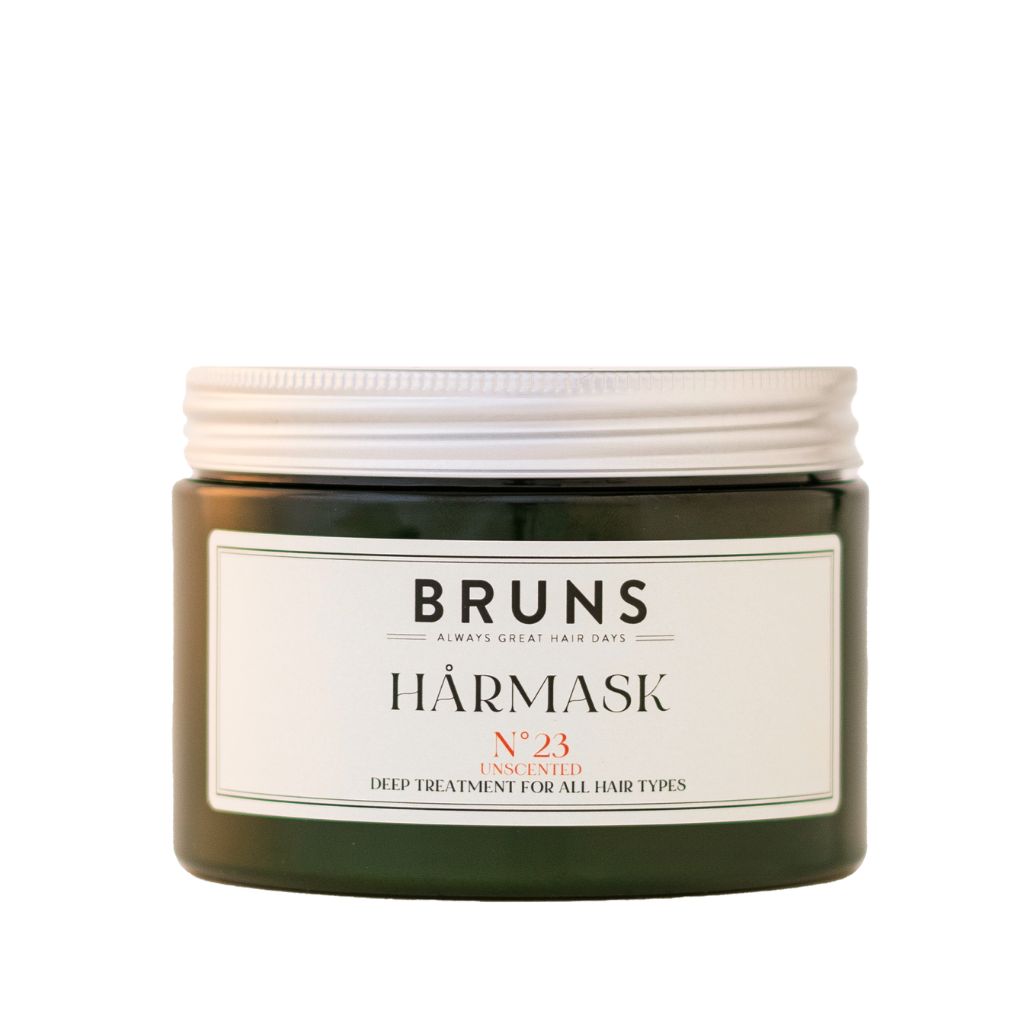 BRUNS Hårmask Nº23 - Unscented, 350 ml