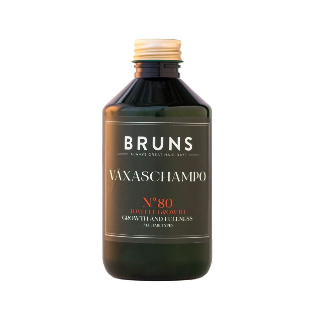 BRUNS Växaschampo Nº80 - Lemon Mint, 300 ml