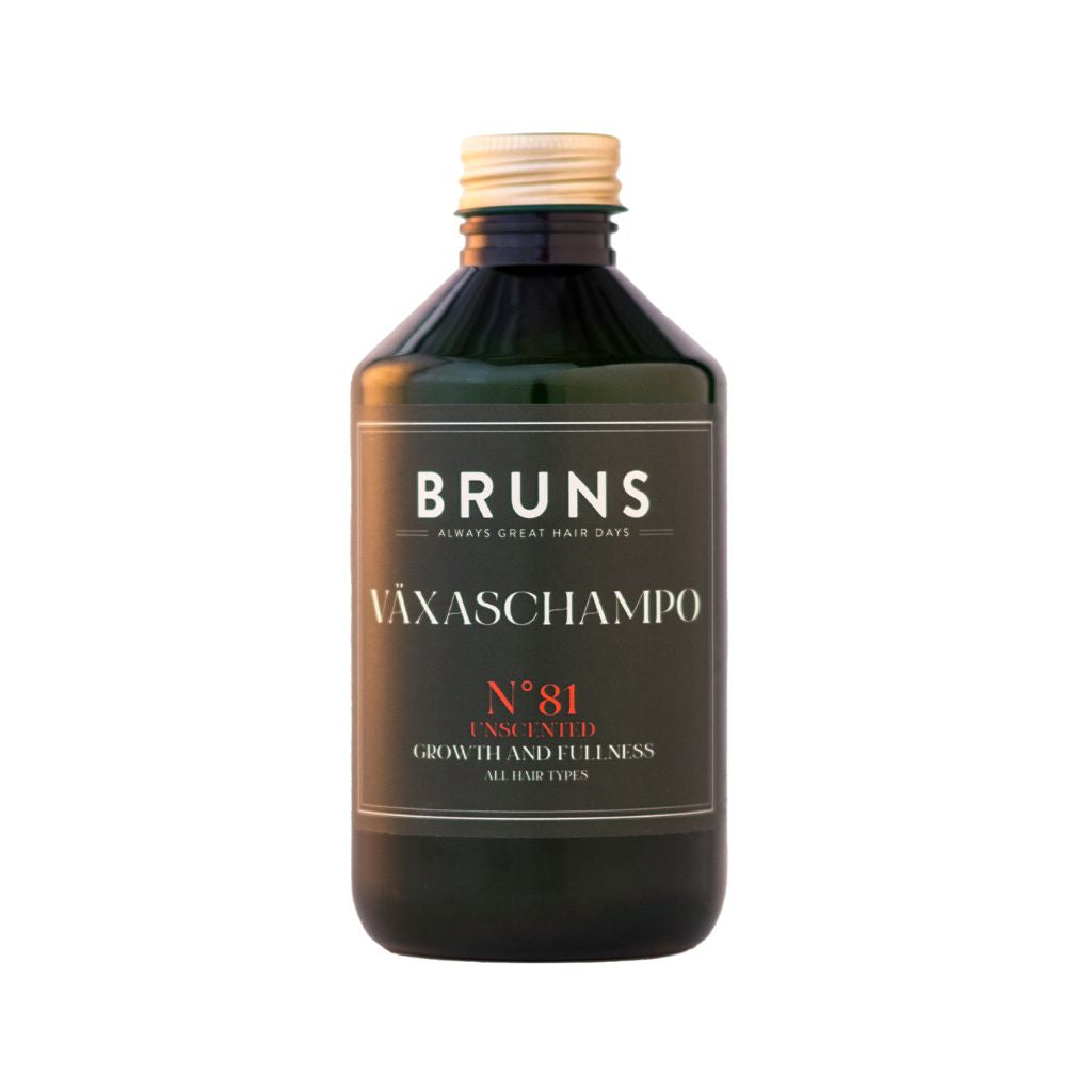BRUNS Växaschampo Nº81 - Unscented, 300 ml