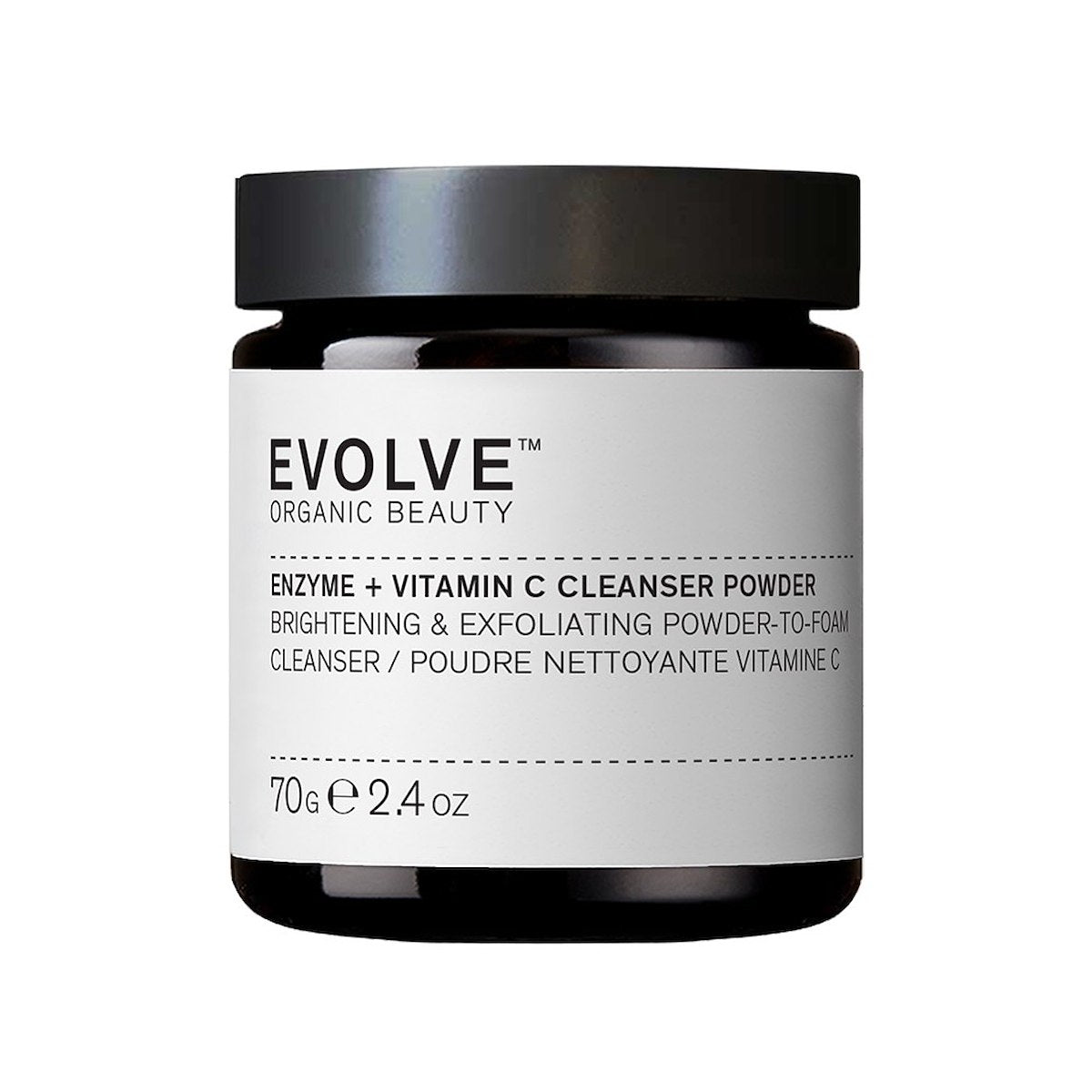 Evolve Enzyme + Vitamin C Cleanser Powder, 70 g