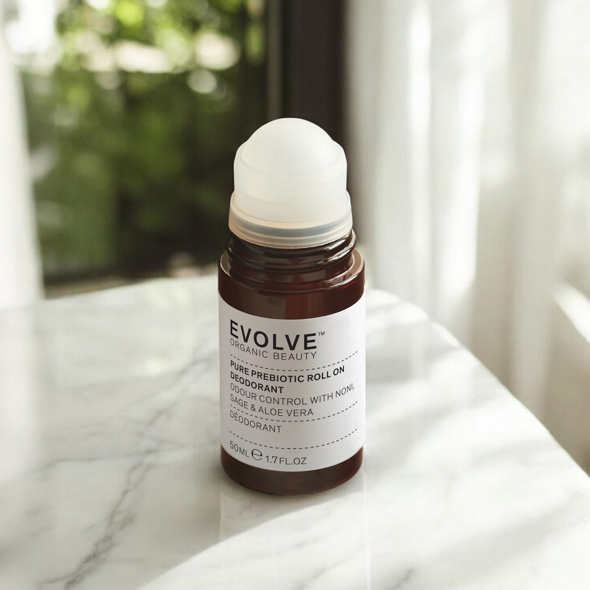 Evolve Pure Prebiotic Roll On Deodorant, 50 ml
