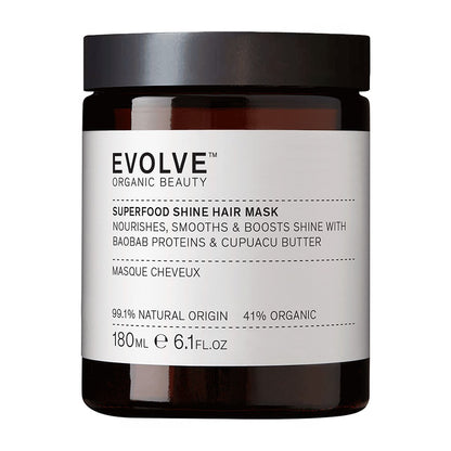 Evolve Superfood Shine Hair Mask, 180 ml