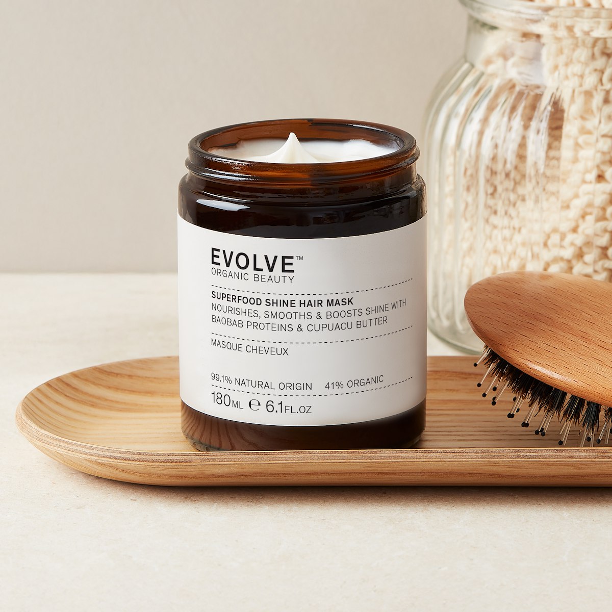 Evolve Superfood Shine Hair Mask, 180 ml