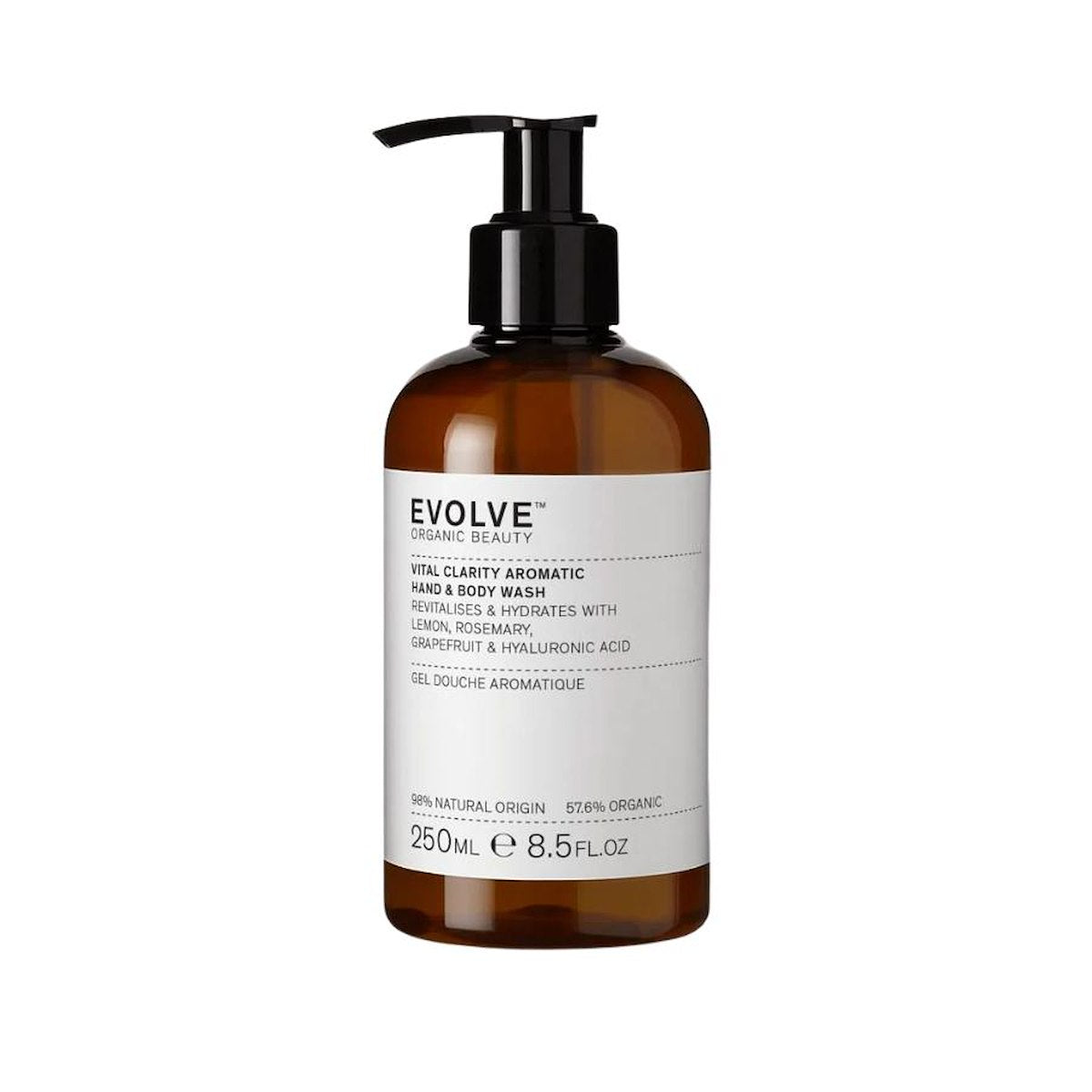 Evolve Vital Clarity Aromatic Hand &amp; Body Wash 250 ml