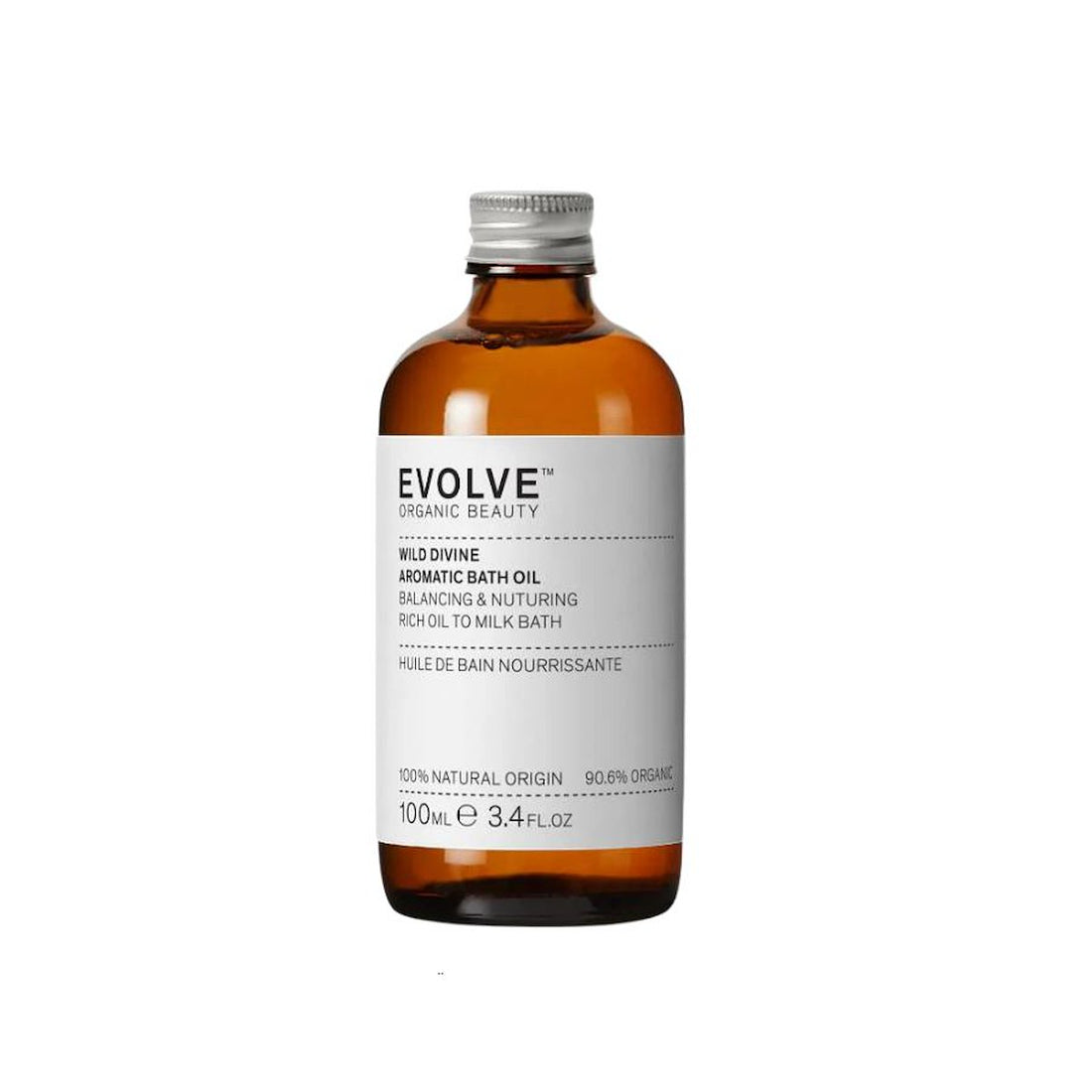 Evolve Wild Divine Bio Aromatic Bath Oil, 100ml