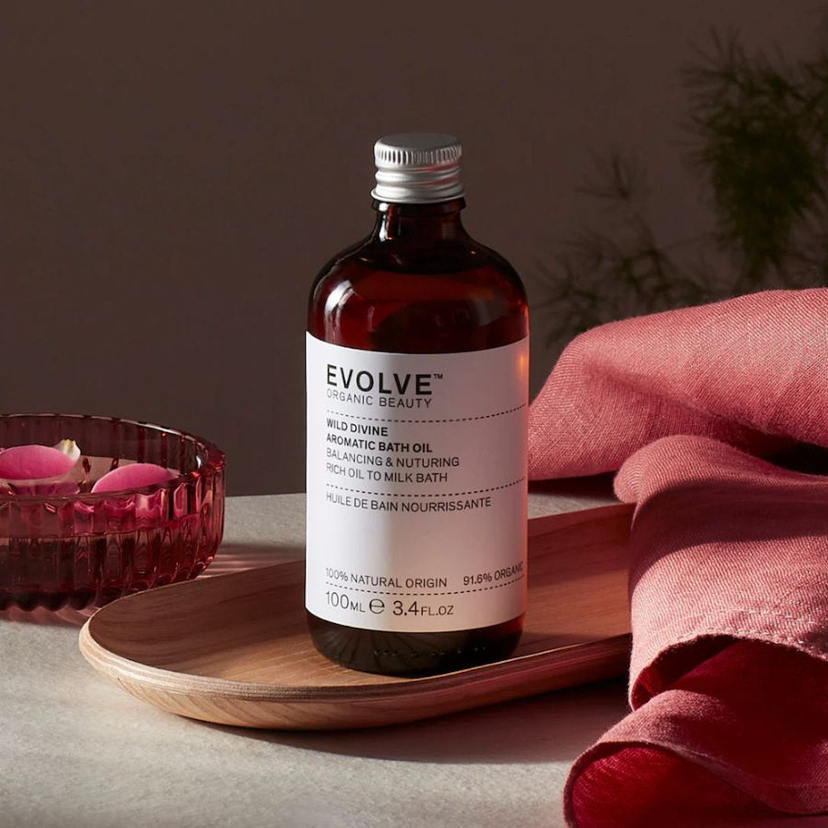 Evolve Wild Divine Bio Aromatic Bath Oil, 100ml