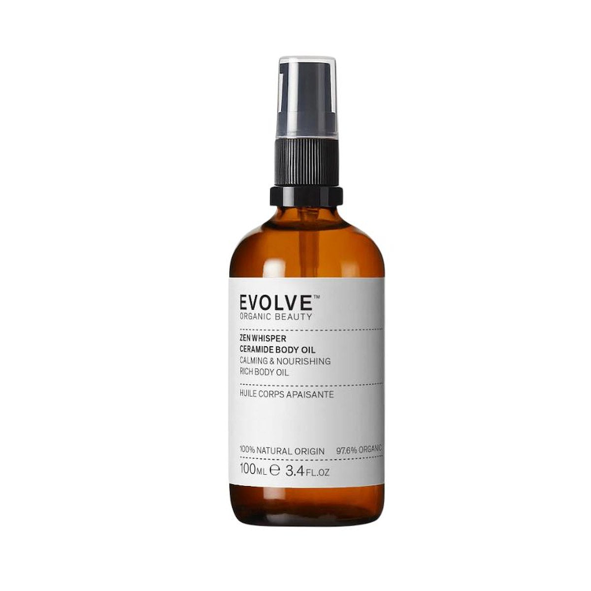 Evolve Zen Whisper Ceramide Body Oil, 100ml