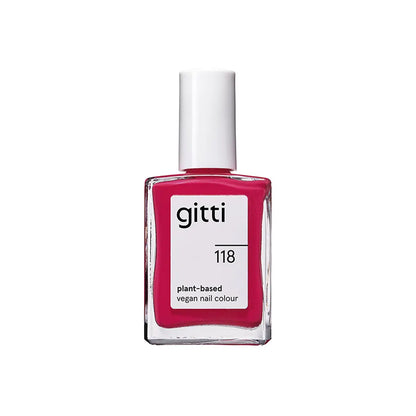 Gitti Nail Polish 118 - Raspberry Red