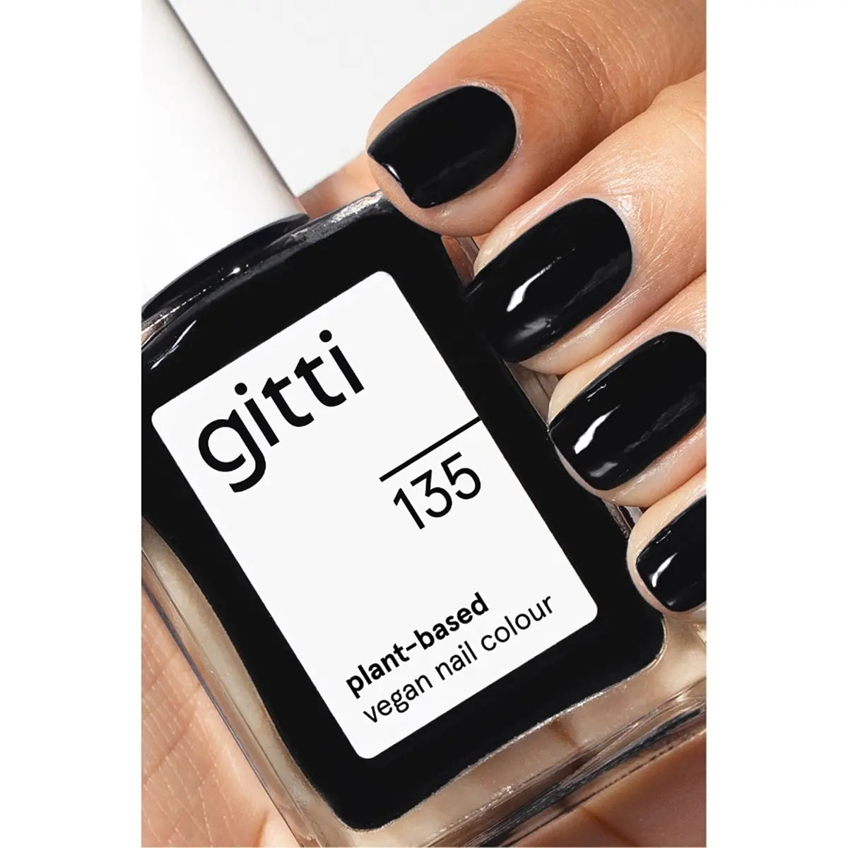 Gitti Nail Polish 135 - Black