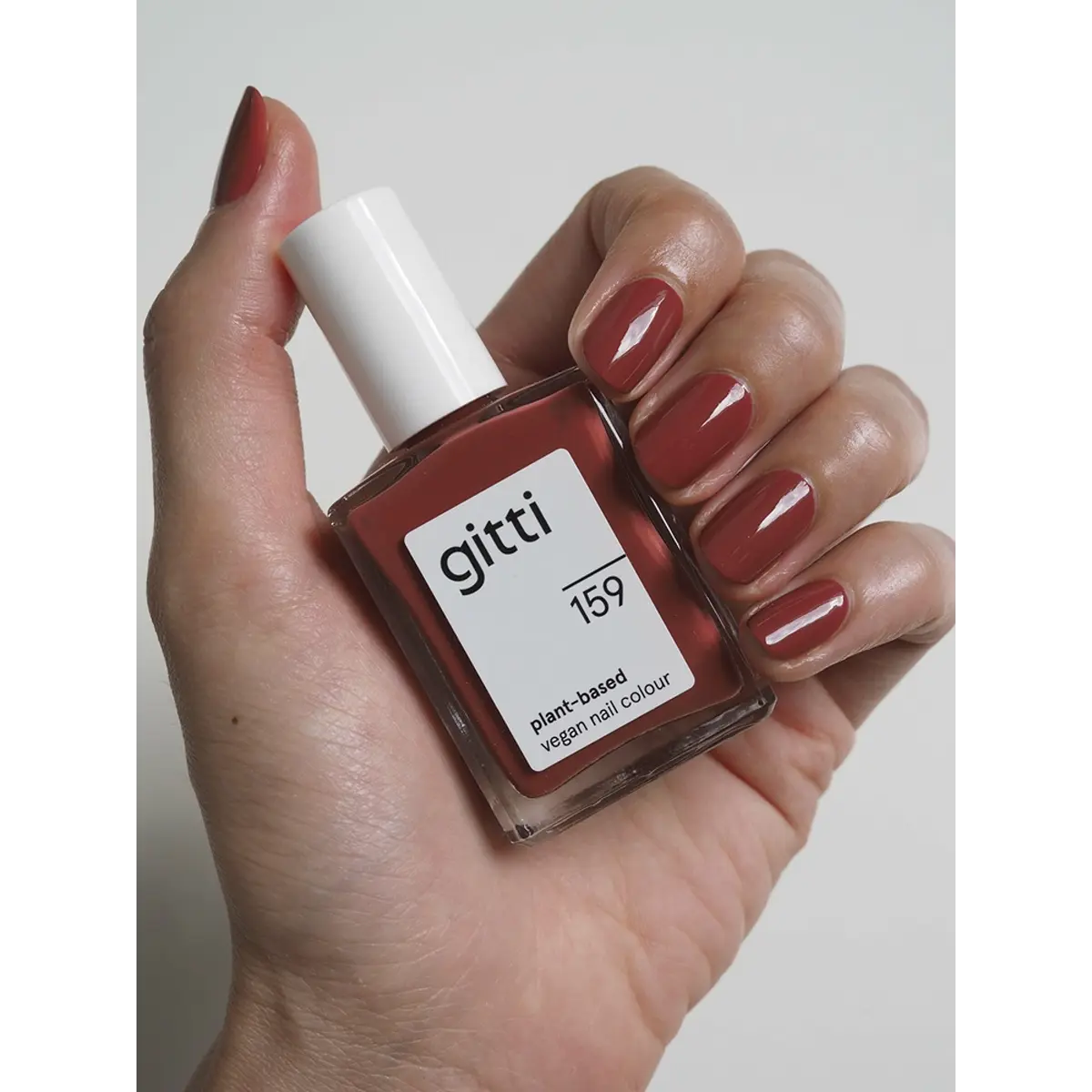 Gitti Nail Polish 159 - Rust Sienna Red
