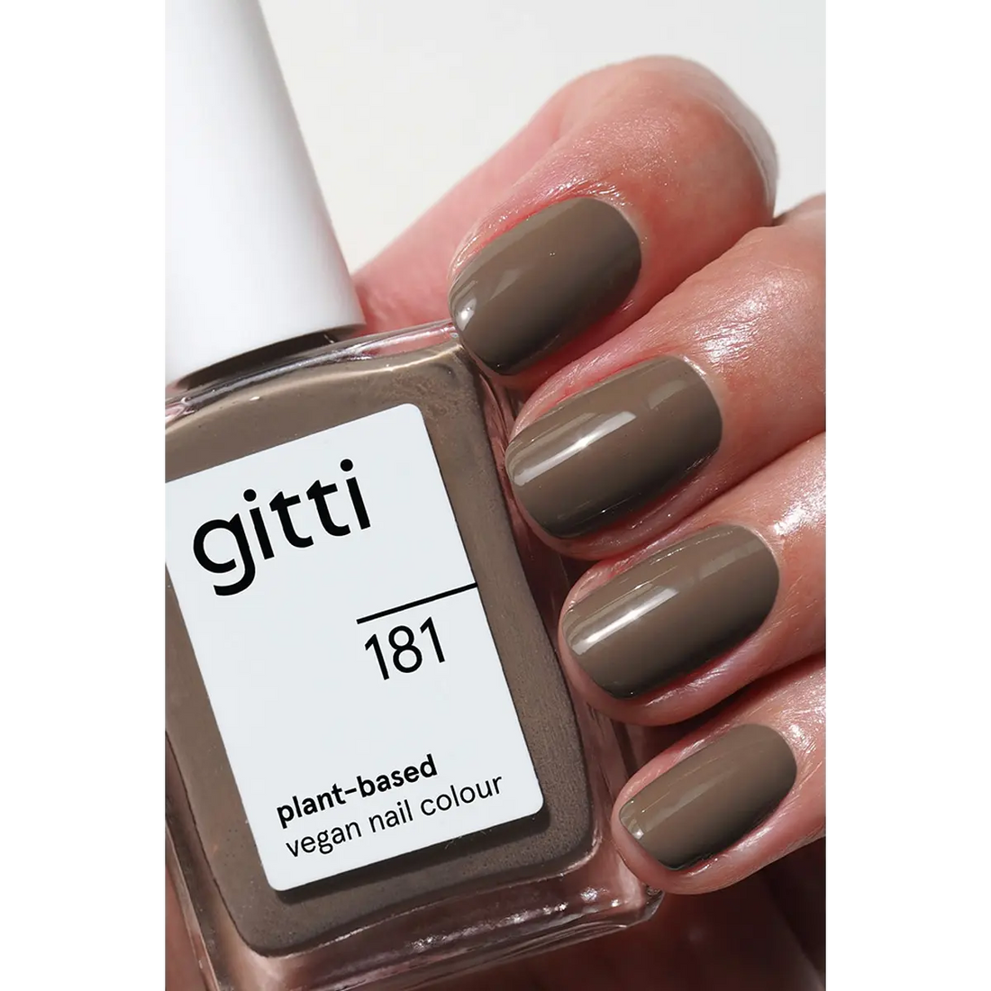 Gitti Nail Polish 181 - Dark Taupe