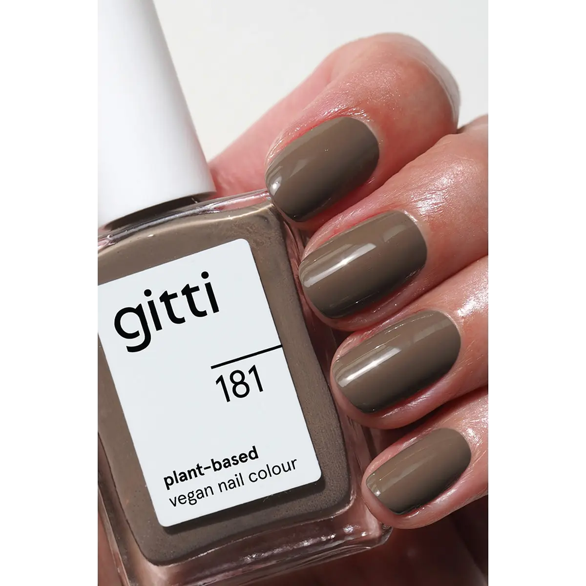 Gitti Nail Polish 181 - Dark Taupe