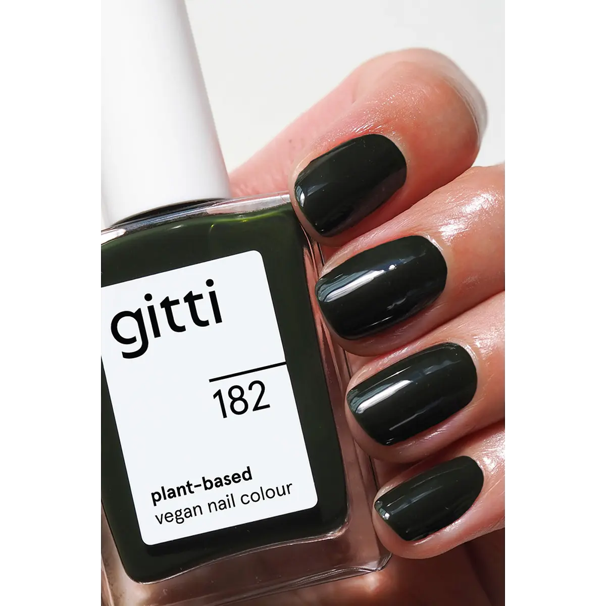 Gitti Nail Polish 182 - Moss Green