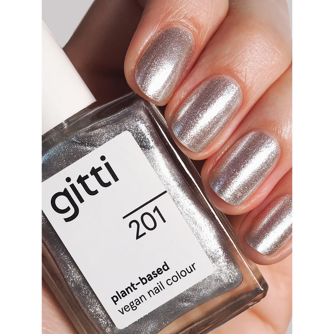 Gitti Nail Polish 201 - Silver