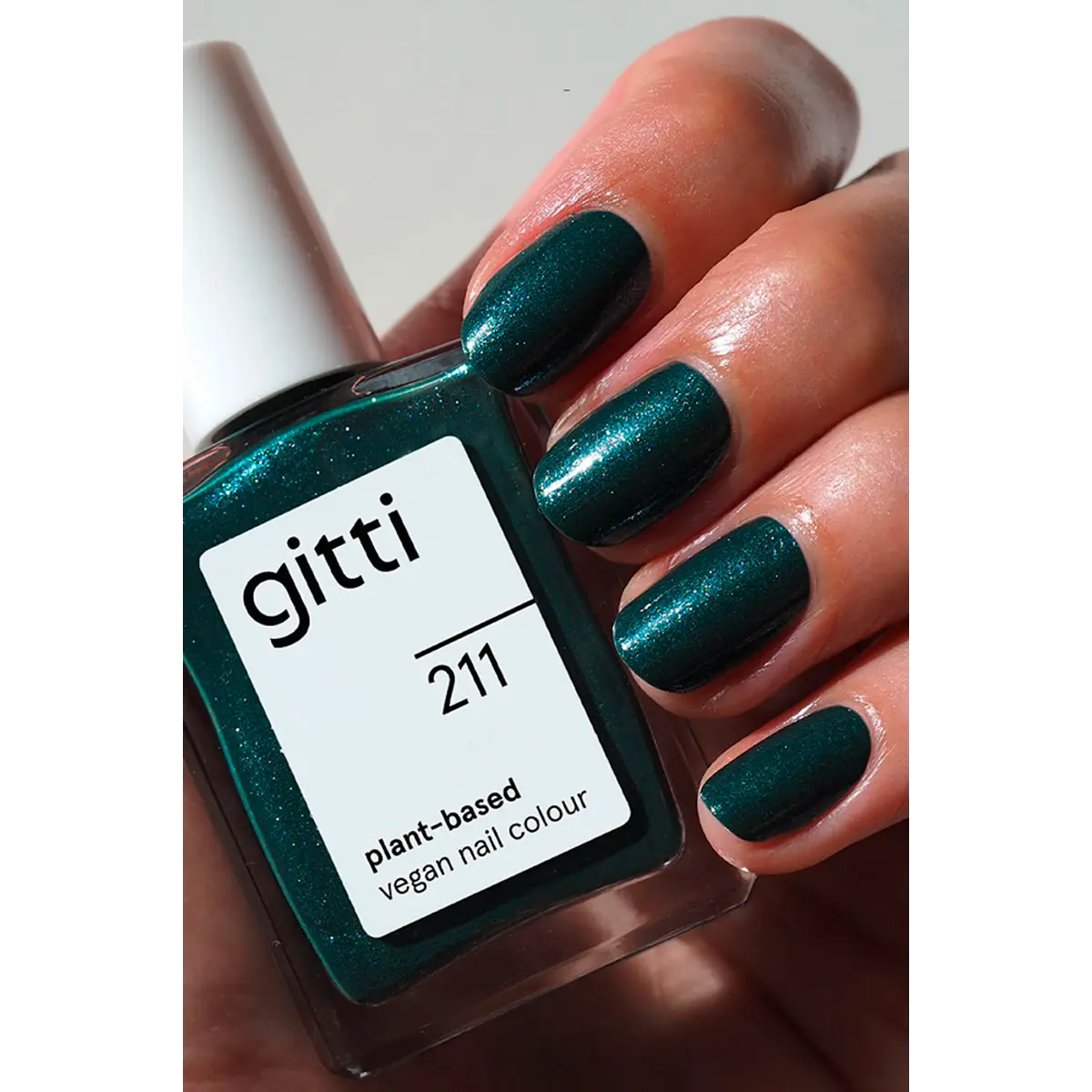 Gitti Nail Polish 211 - Green Spark
