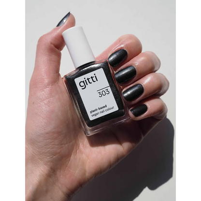 Gitti Nail Polish 303 - A Muse Me Black