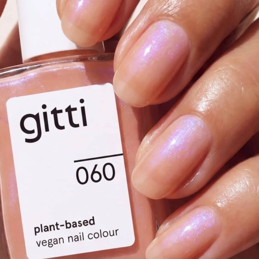 Gitti Nail Polish 060 - Sheer Apricot Glimmer