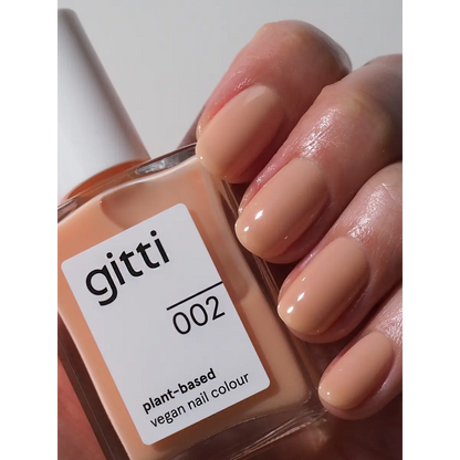 Gitti Nail Polish 002 - Jelly Peach - Ltd. Edt.