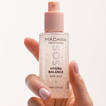 MÁDARA SOS HYDRA Balance Rose Jelly, 75ml