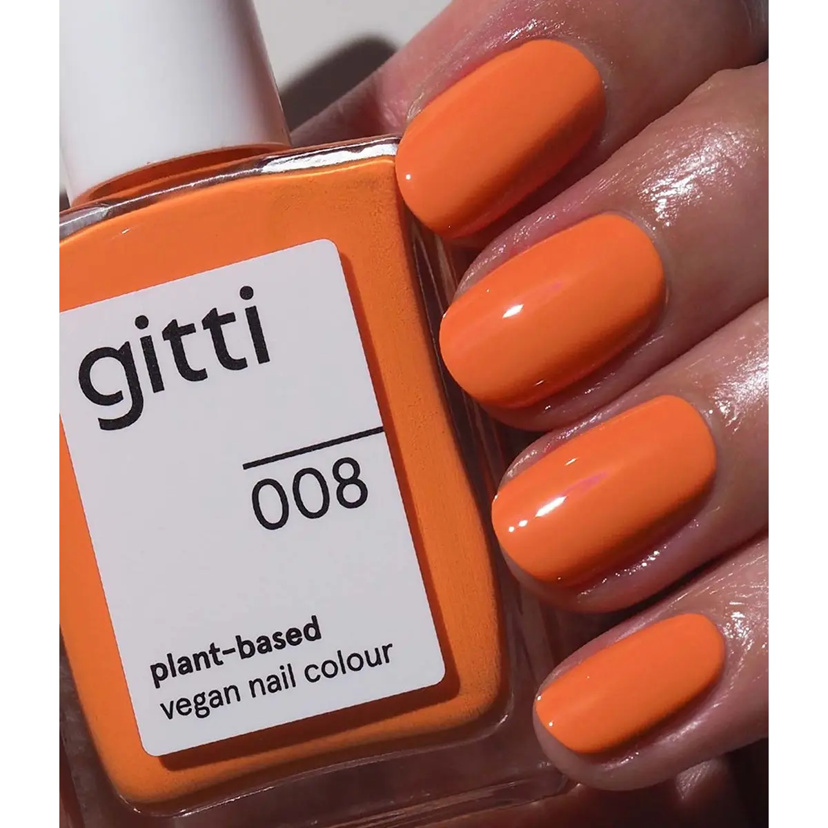Gitti Nail Polish 008 - Tangerine Dream Ltd. Edt.