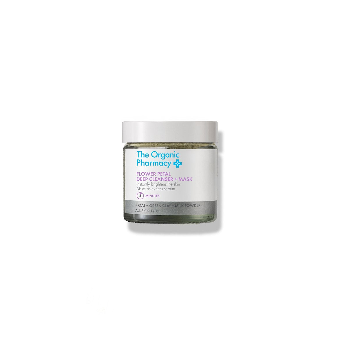The Organic Pharmacy Flower Petal Deep Cleanser &amp; Mask, 40 ml