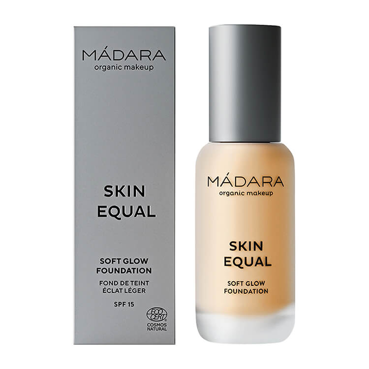 MÁDARA SKIN EQUAL Soft Glow Foundation - Sand 40, 30 ml