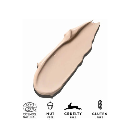MÁDARA SKINONYM Semi-Matte Peptide Foundation, 10 PORCELAIN 30 ml